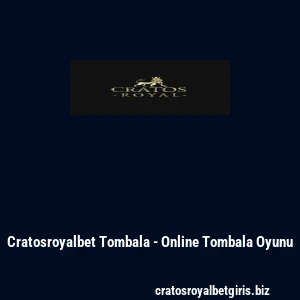 Cratosroyalbet Tombala - Online Tombala Oyunu